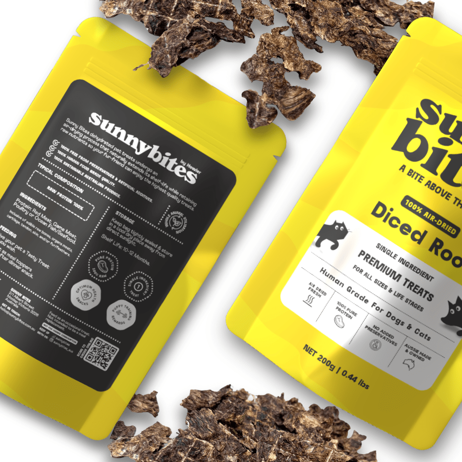 Diced Roo Meat - SunnyBites