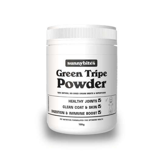 Green Tripe Powder 100g - SunnyBites