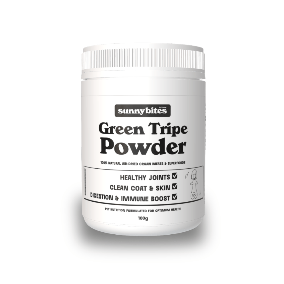 Green Tripe Powder 100g - SunnyBites