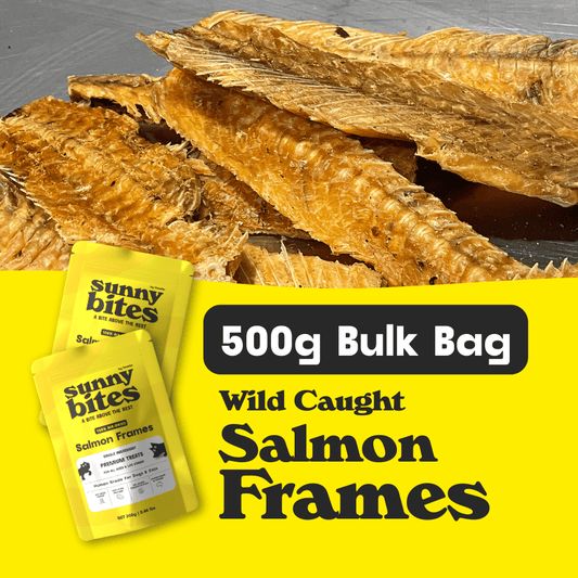 Salmon Frames 500g - SPECIAL OFFER - SunnyBites